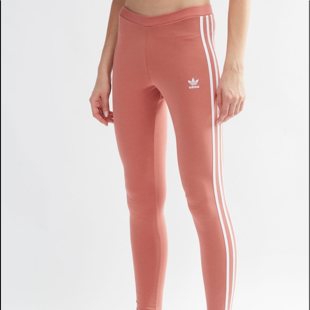 pink adidas leggings